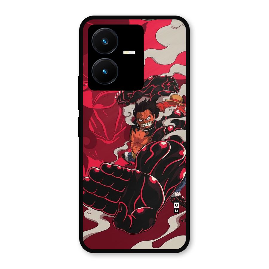 Luffy Gear Fourth Metal Back Case for Vivo Y22