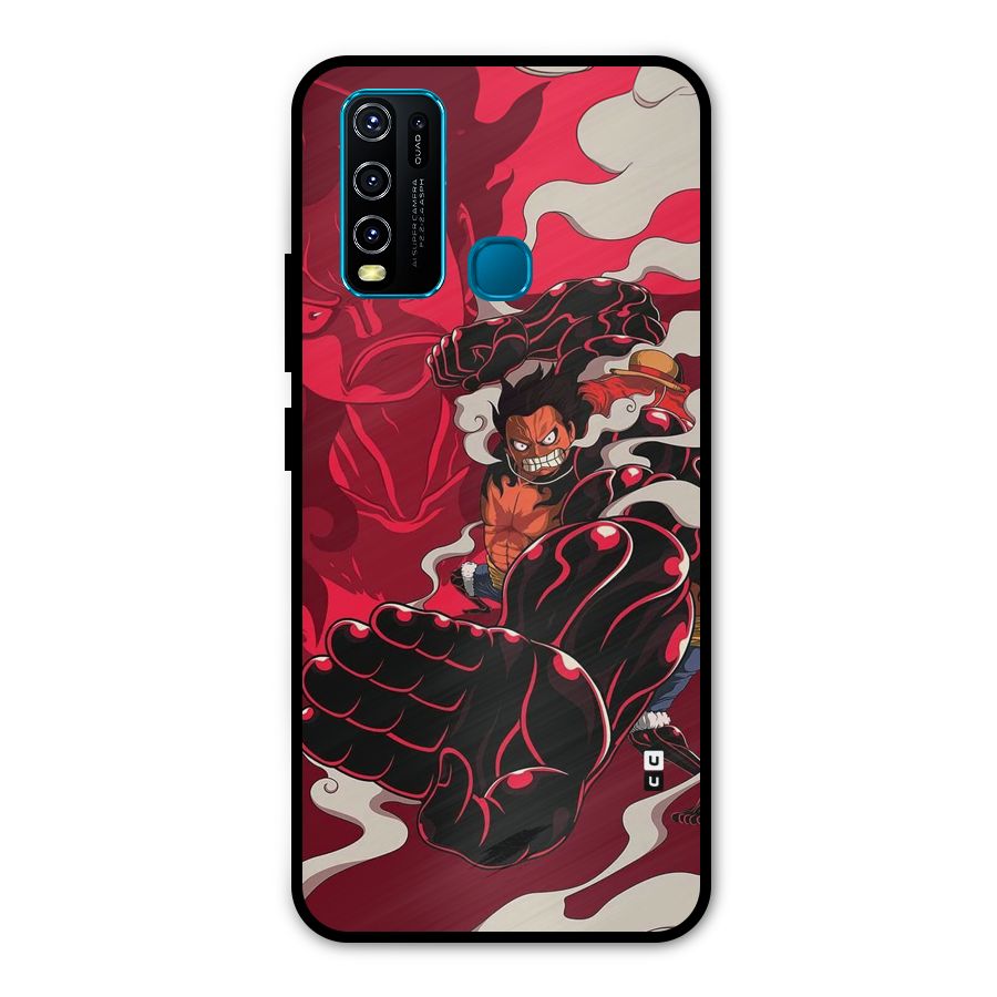 Luffy Gear Fourth Metal Back Case for Vivo Y30