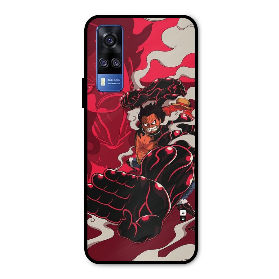 Luffy Gear Fourth Metal Back Case for Vivo Y31