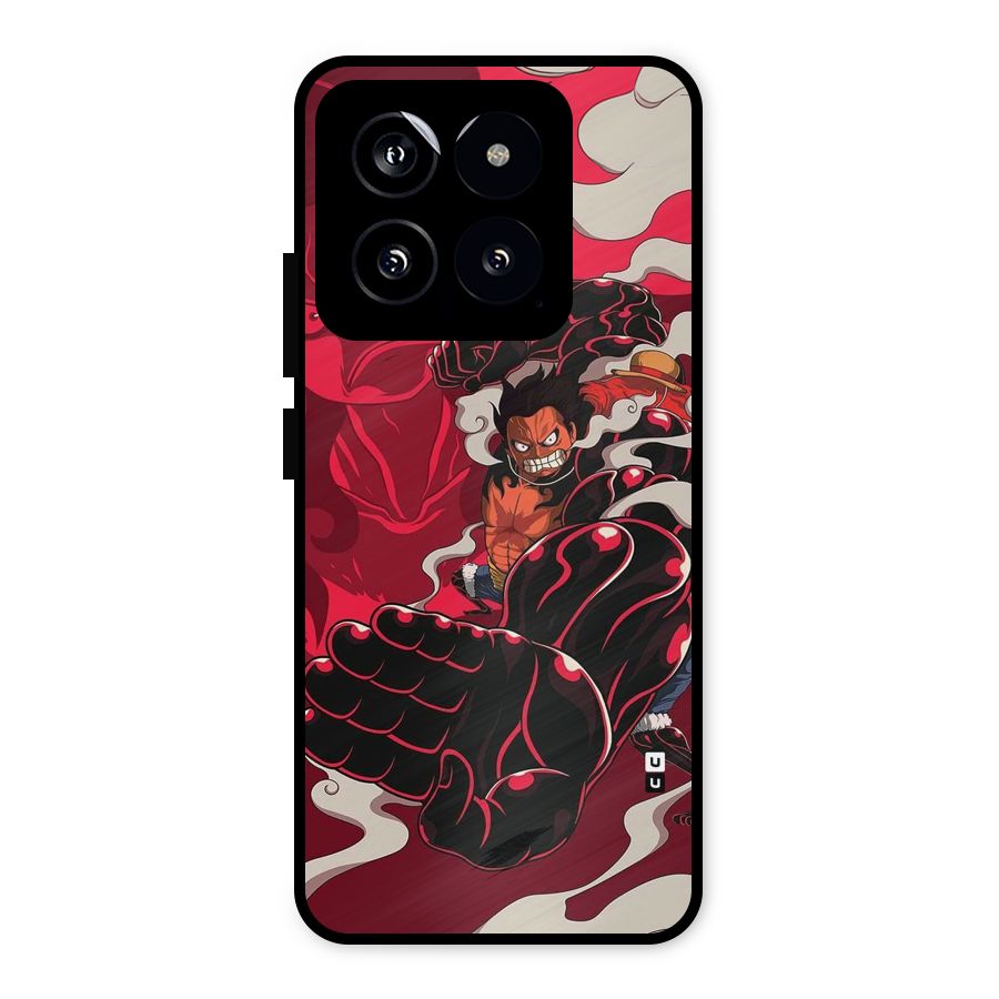 Luffy Gear Fourth Metal Back Case for Xiaomi 14