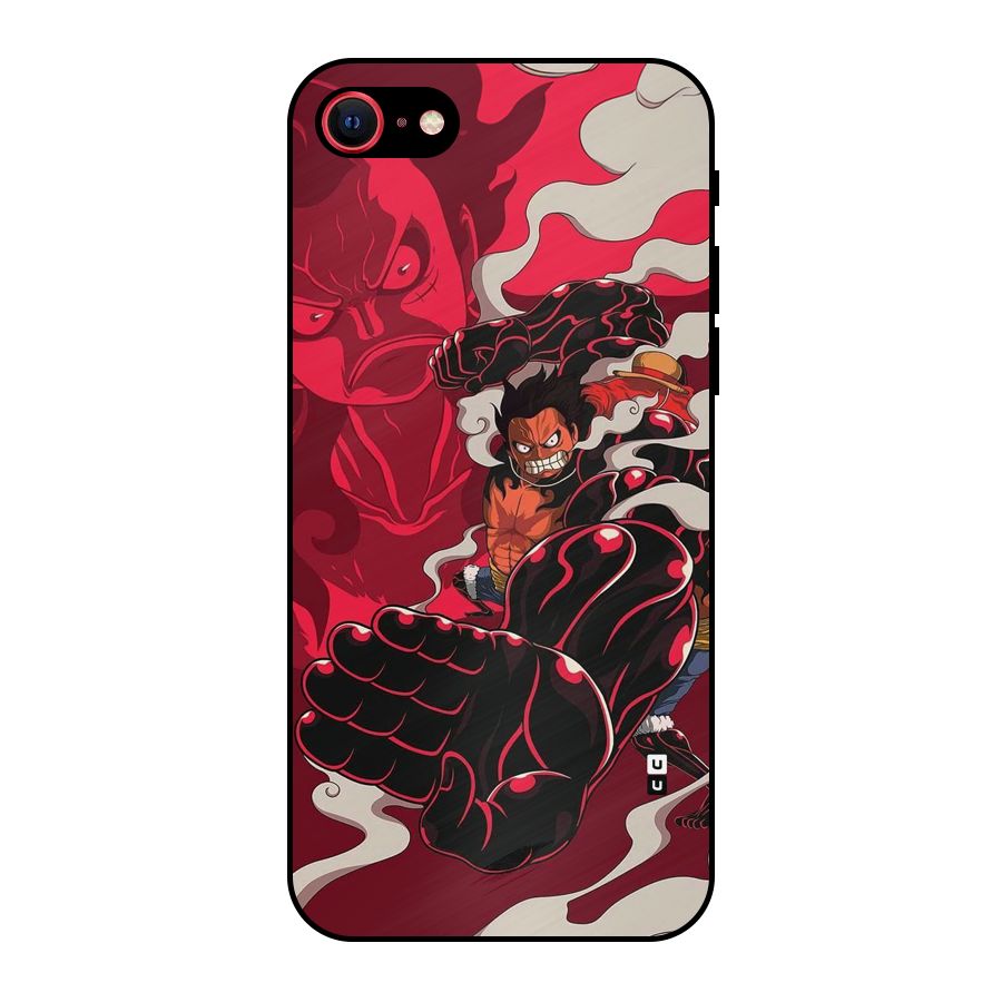 Luffy Gear Fourth Metal Back Case for iPhone SE 2022