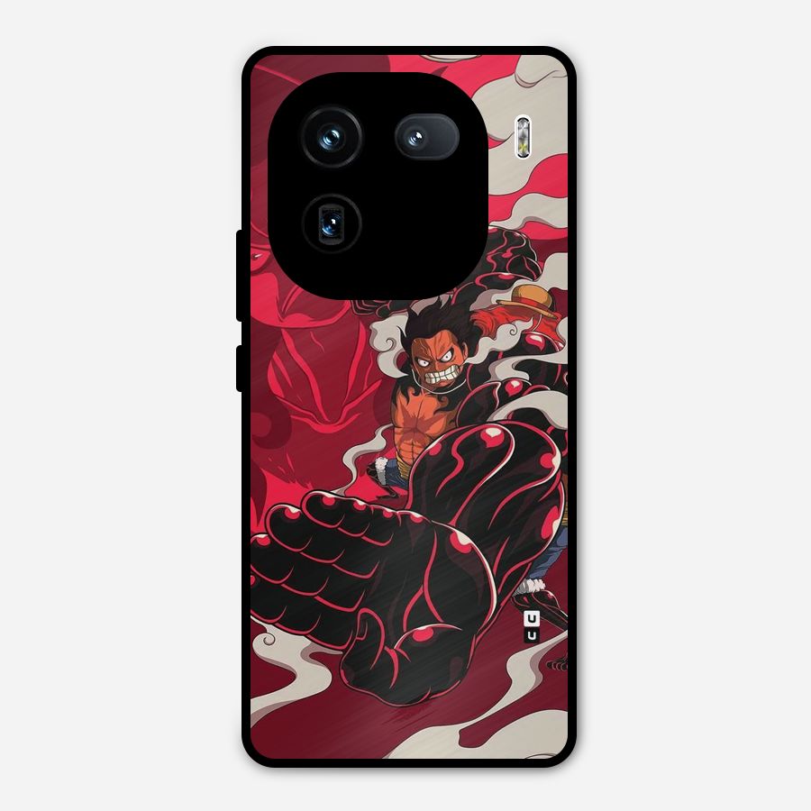 Luffy Gear Fourth Metal Back Case for iQOO 12