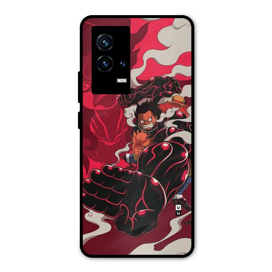 Luffy Gear Fourth Metal Back Case for iQOO 9 5G
