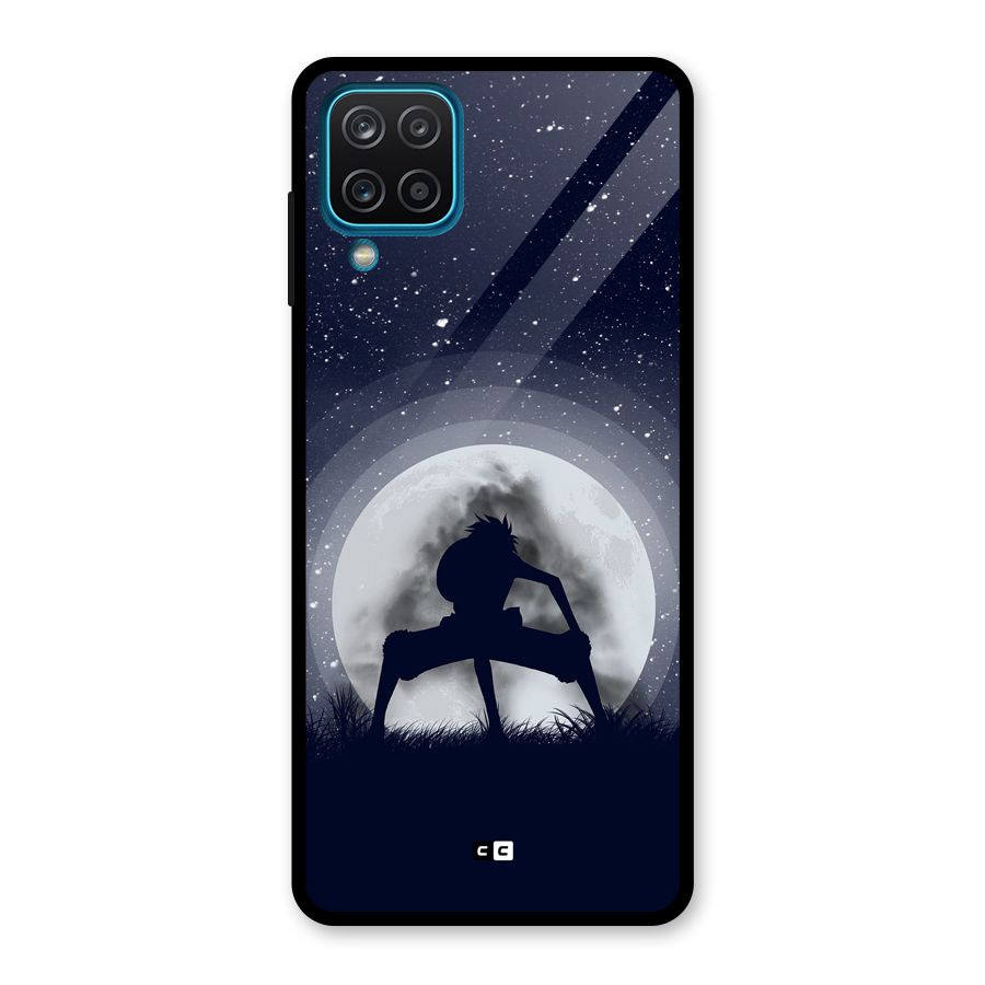 Luffy Gear Second Glass Back Case for Galaxy A12