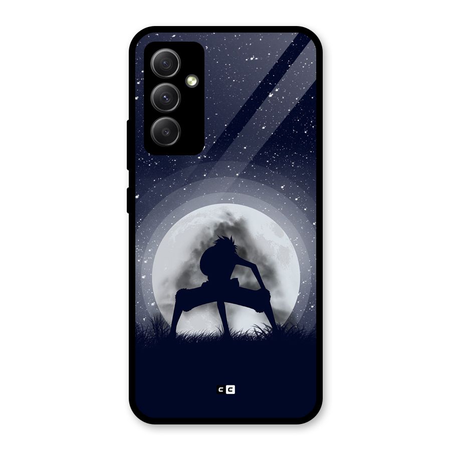 Luffy Gear Second Glass Back Case for Galaxy A34