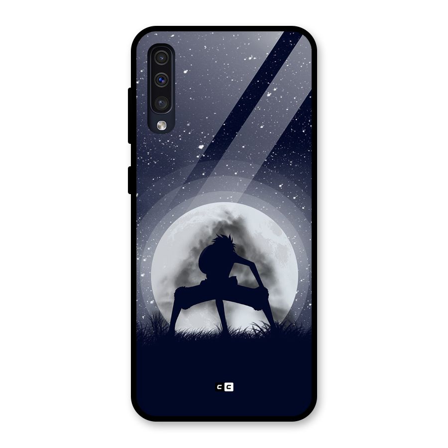 Luffy Gear Second Glass Back Case for Galaxy A50s