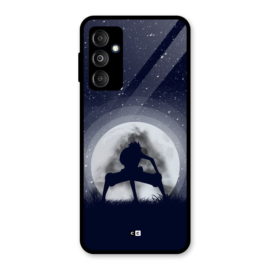 Luffy Gear Second Glass Back Case for Galaxy M14 5G