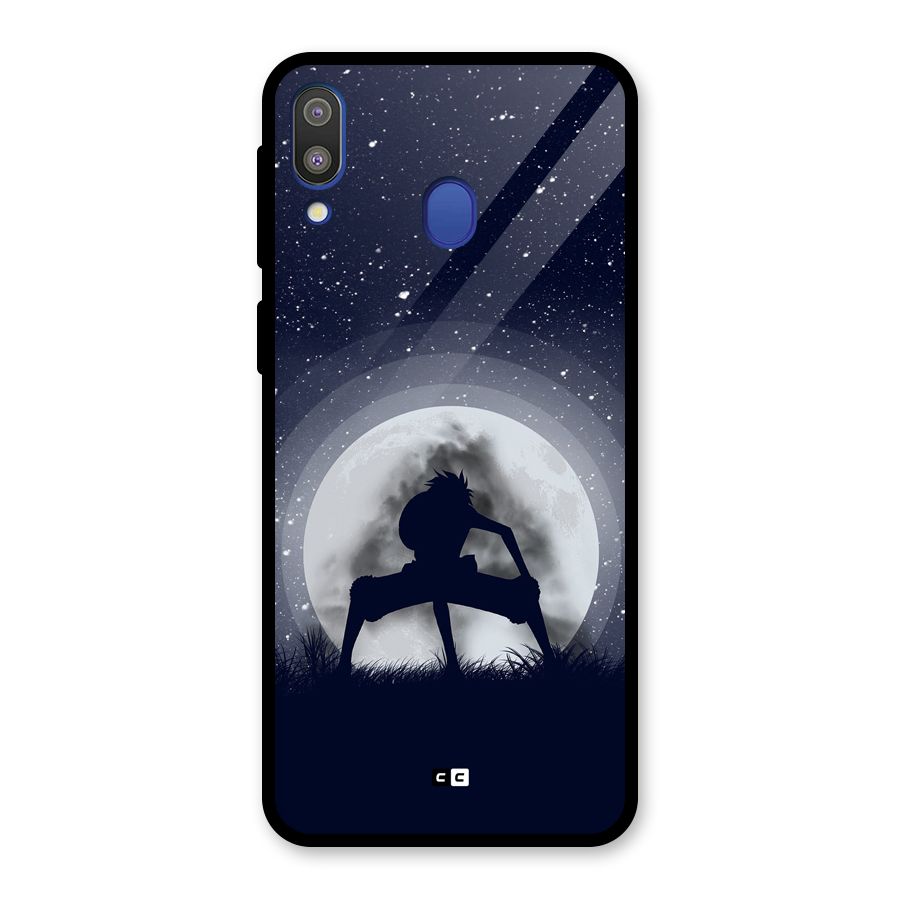 Luffy Gear Second Glass Back Case for Galaxy M20