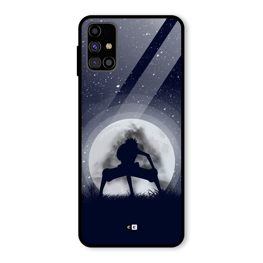 Luffy Gear Second Glass Back Case for Galaxy M31s
