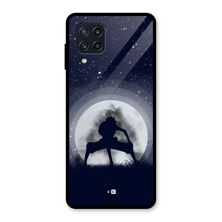 Luffy Gear Second Glass Back Case for Galaxy M32