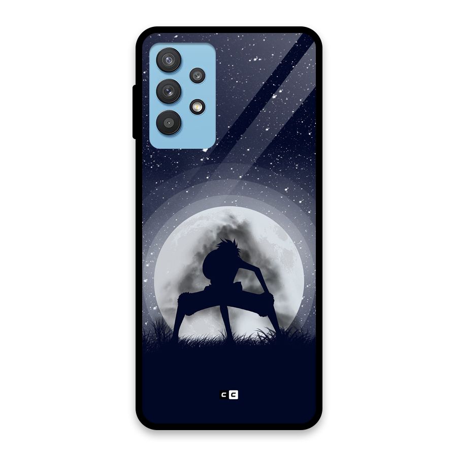 Luffy Gear Second Glass Back Case for Galaxy M32 5G