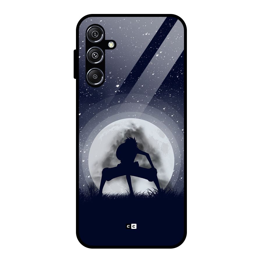 Luffy Gear Second Glass Back Case for Galaxy M34 5G