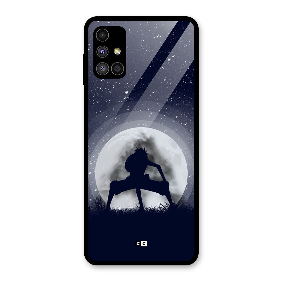 Luffy Gear Second Glass Back Case for Galaxy M51