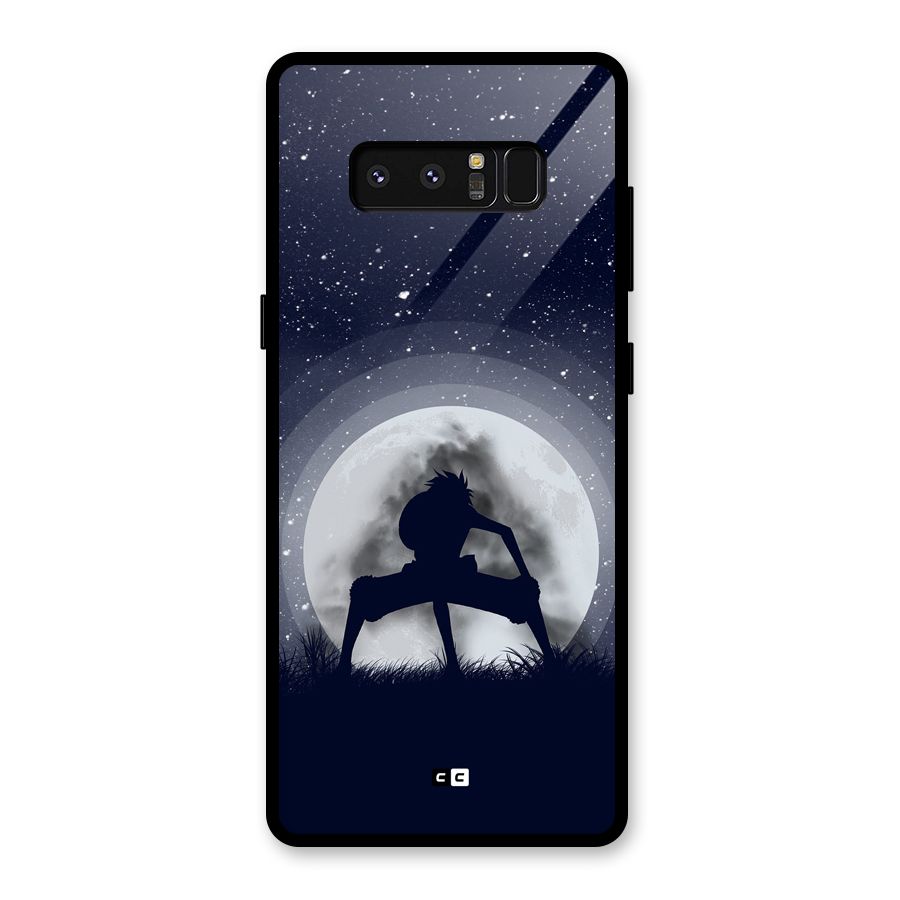 Luffy Gear Second Glass Back Case for Galaxy Note 8