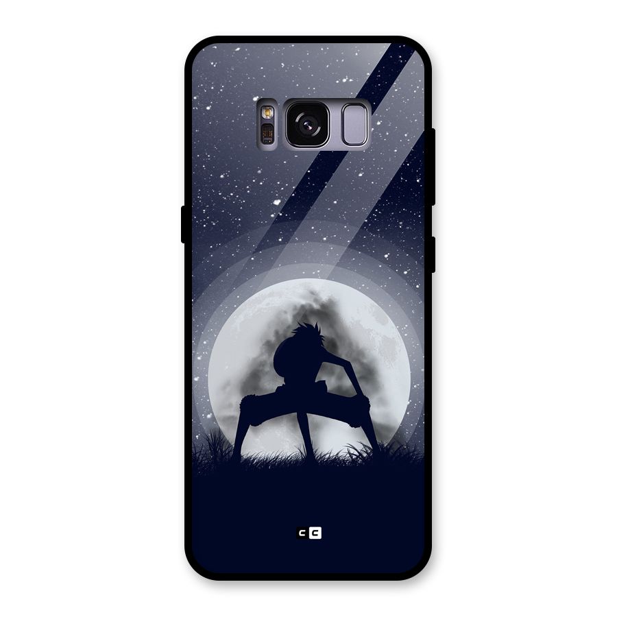 Luffy Gear Second Glass Back Case for Galaxy S8