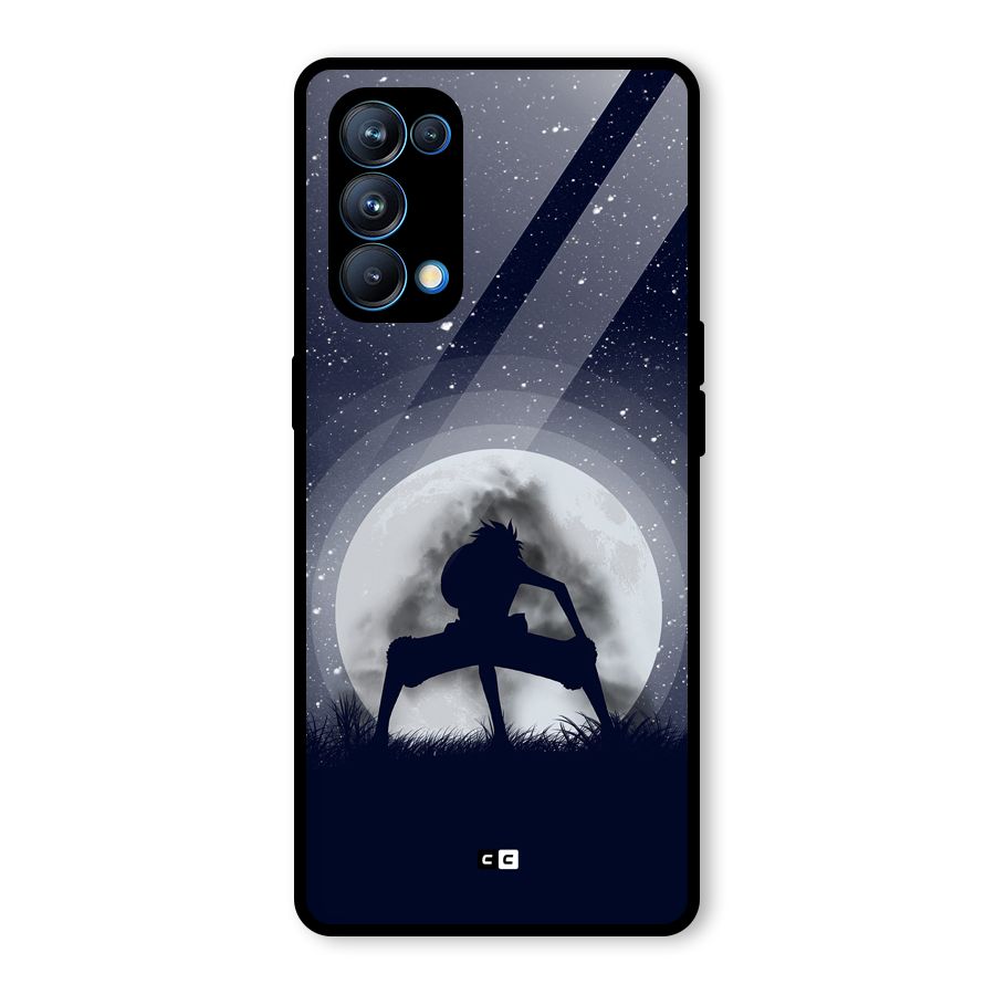 Luffy Gear Second Glass Back Case for Oppo Reno5 Pro 5G