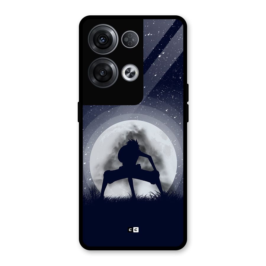 Luffy Gear Second Glass Back Case for Oppo Reno8 Pro 5G