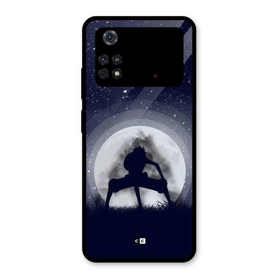 Luffy Gear Second Glass Back Case for Poco M4 Pro 4G