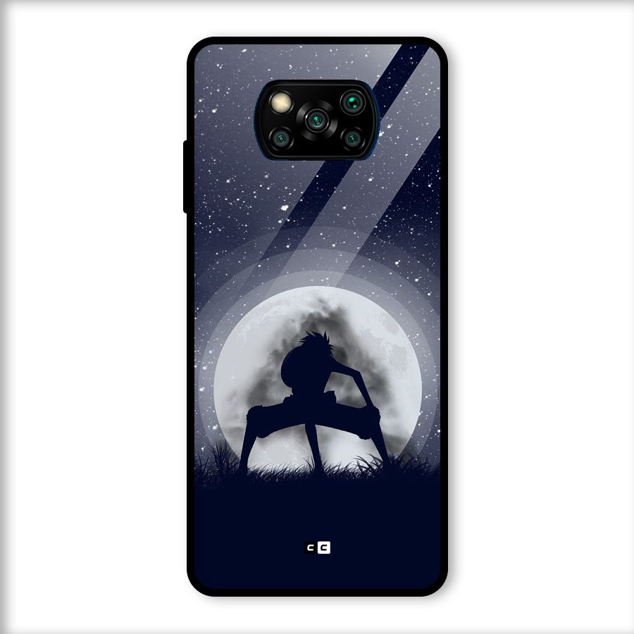 Luffy Gear Second Glass Back Case for Poco X3