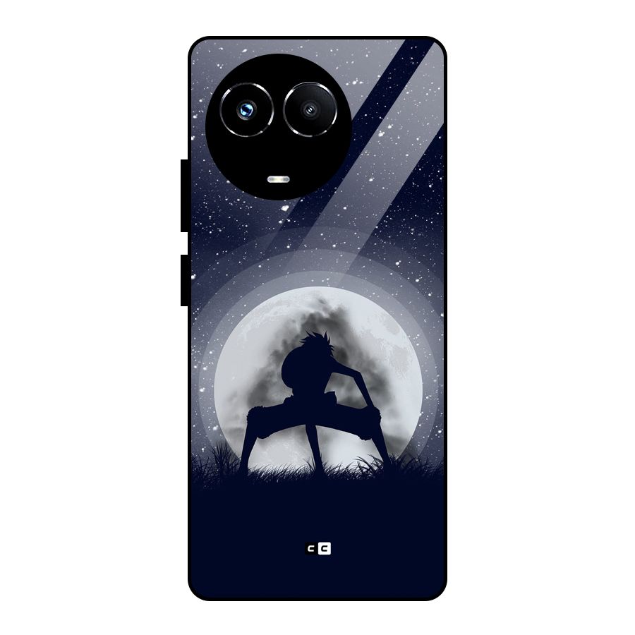 Luffy Gear Second Glass Back Case for Realme 11X