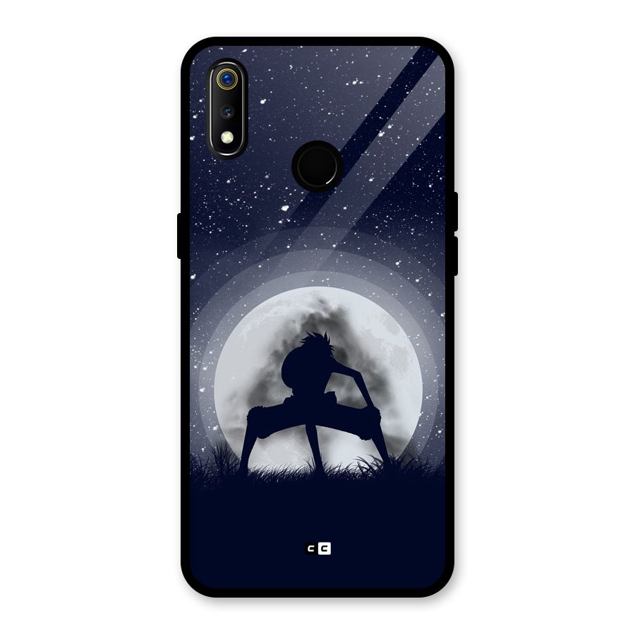 Luffy Gear Second Glass Back Case for Realme 3i