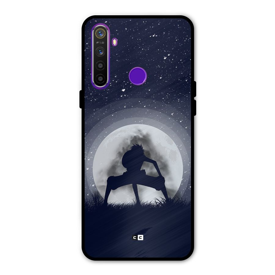 Luffy Gear Second Glass Back Case for Realme 5s