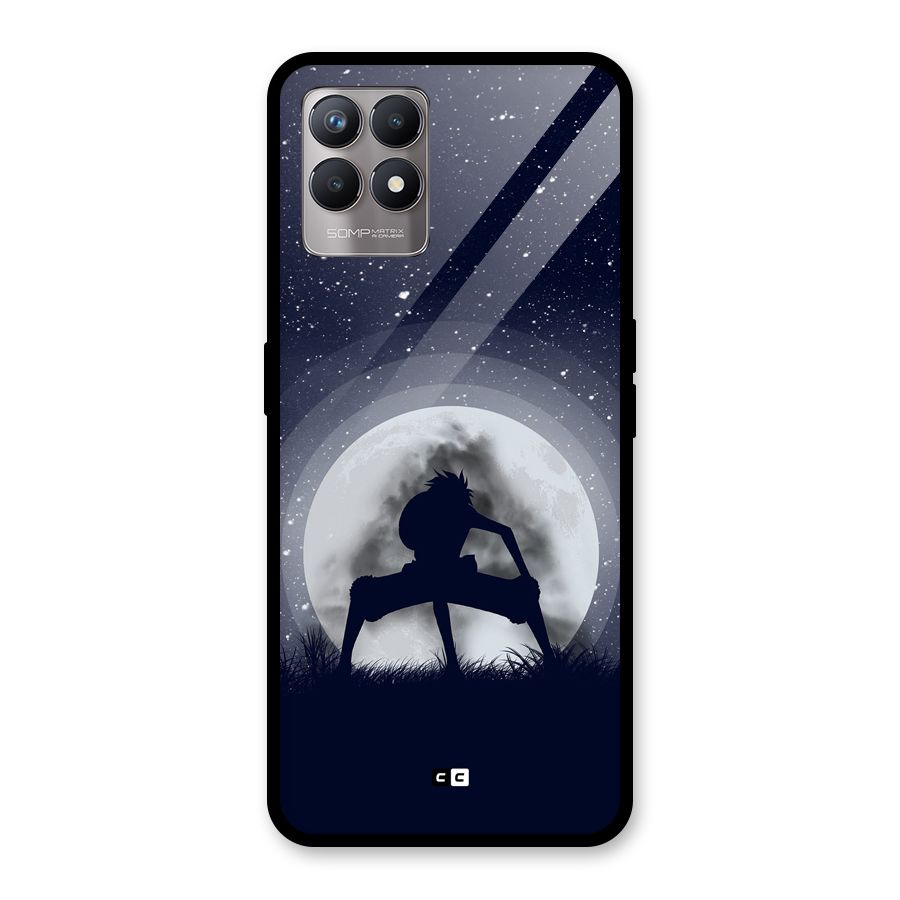 Luffy Gear Second Glass Back Case for Realme 8i