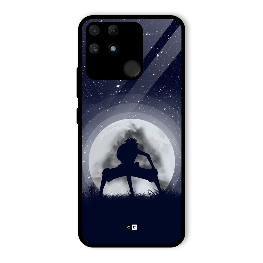 Luffy Gear Second Glass Back Case for Realme Narzo 50A
