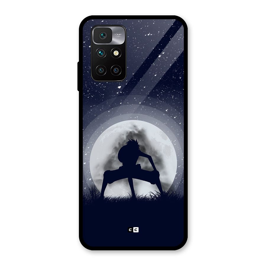 Luffy Gear Second Glass Back Case for Redmi 10 Prime