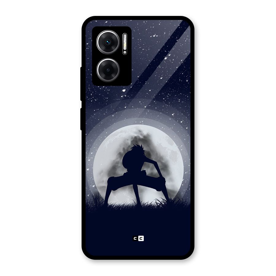 Luffy Gear Second Glass Back Case for Redmi 11 Prime 5G