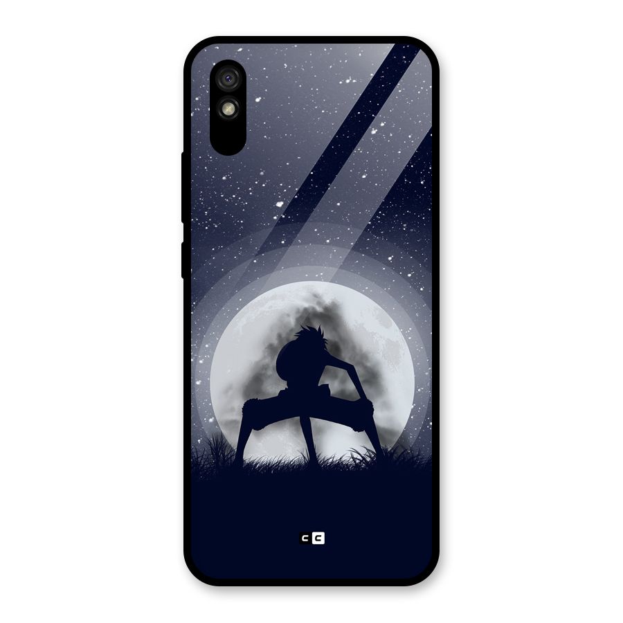 Luffy Gear Second Glass Back Case for Redmi 9i