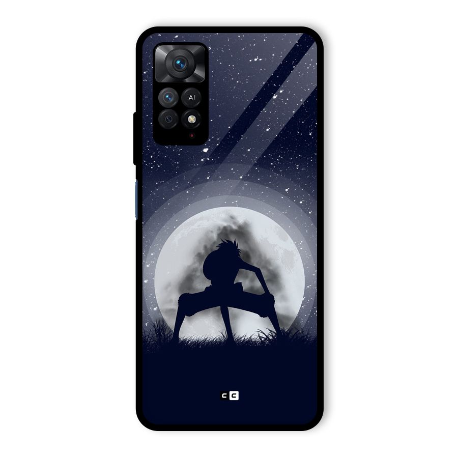 Luffy Gear Second Glass Back Case for Redmi Note 11 Pro