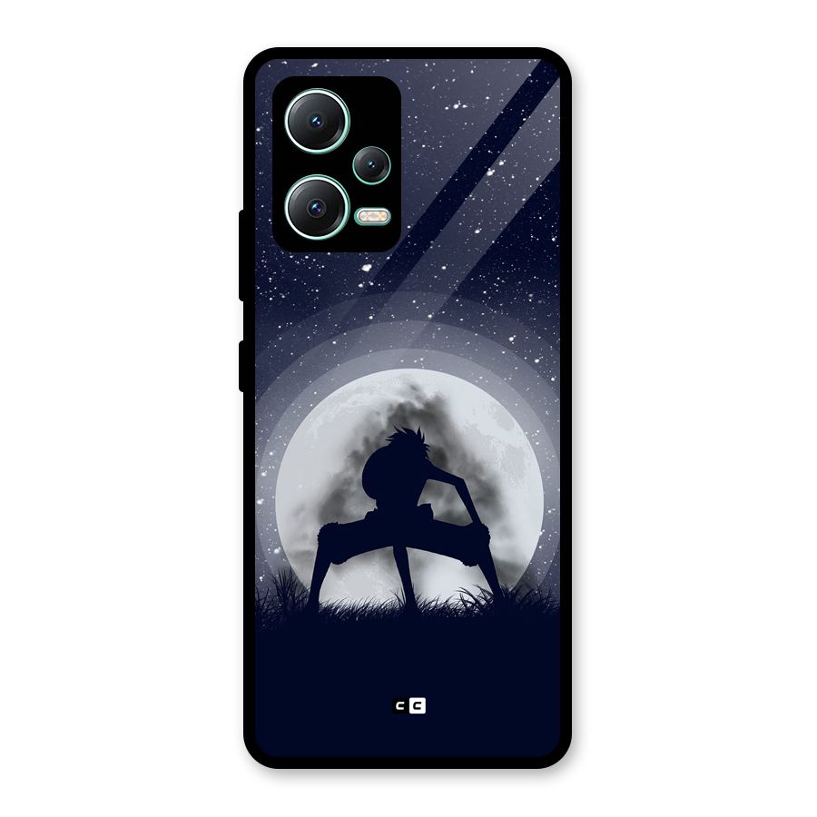 Luffy Gear Second Glass Back Case for Redmi Note 12 5G