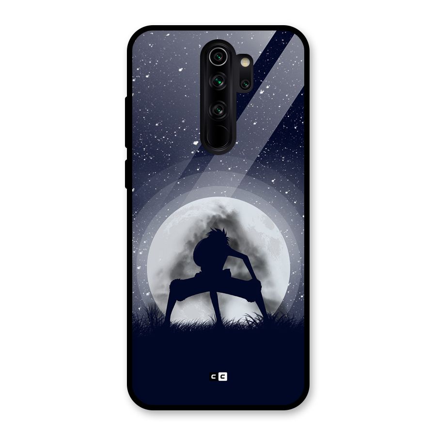 Luffy Gear Second Glass Back Case for Redmi Note 8 Pro