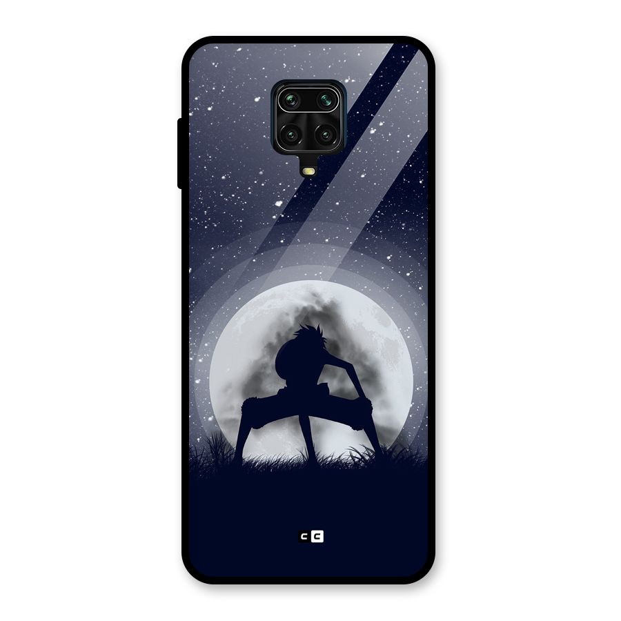 Luffy Gear Second Glass Back Case for Redmi Note 9 Pro