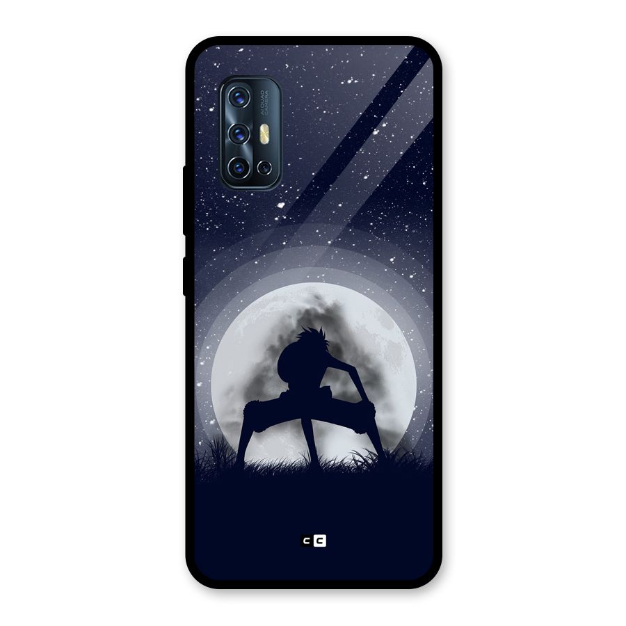 Luffy Gear Second Glass Back Case for Vivo V17