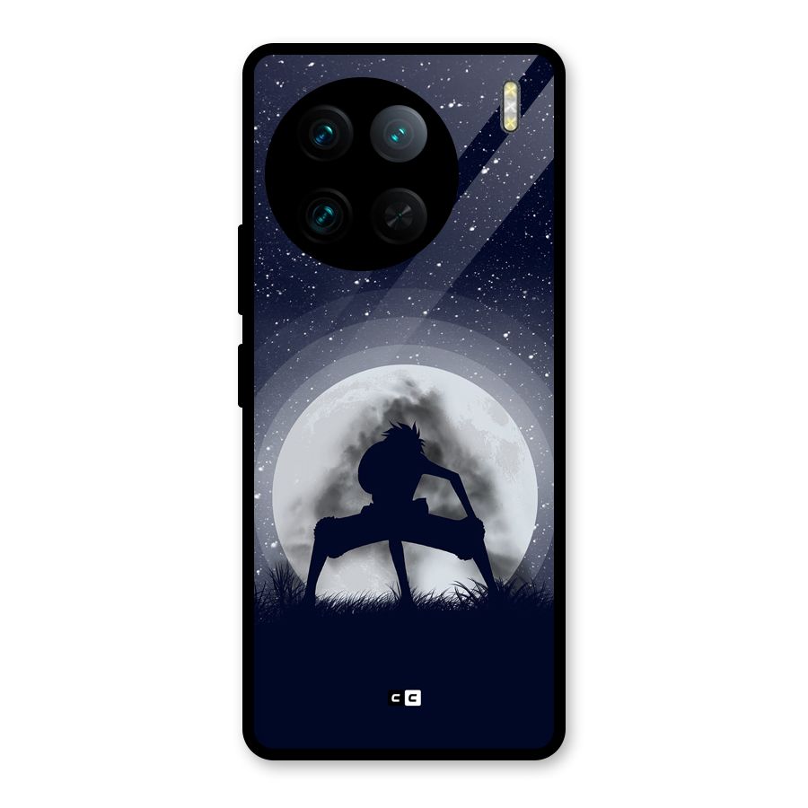 Luffy Gear Second Glass Back Case for Vivo X90 Pro