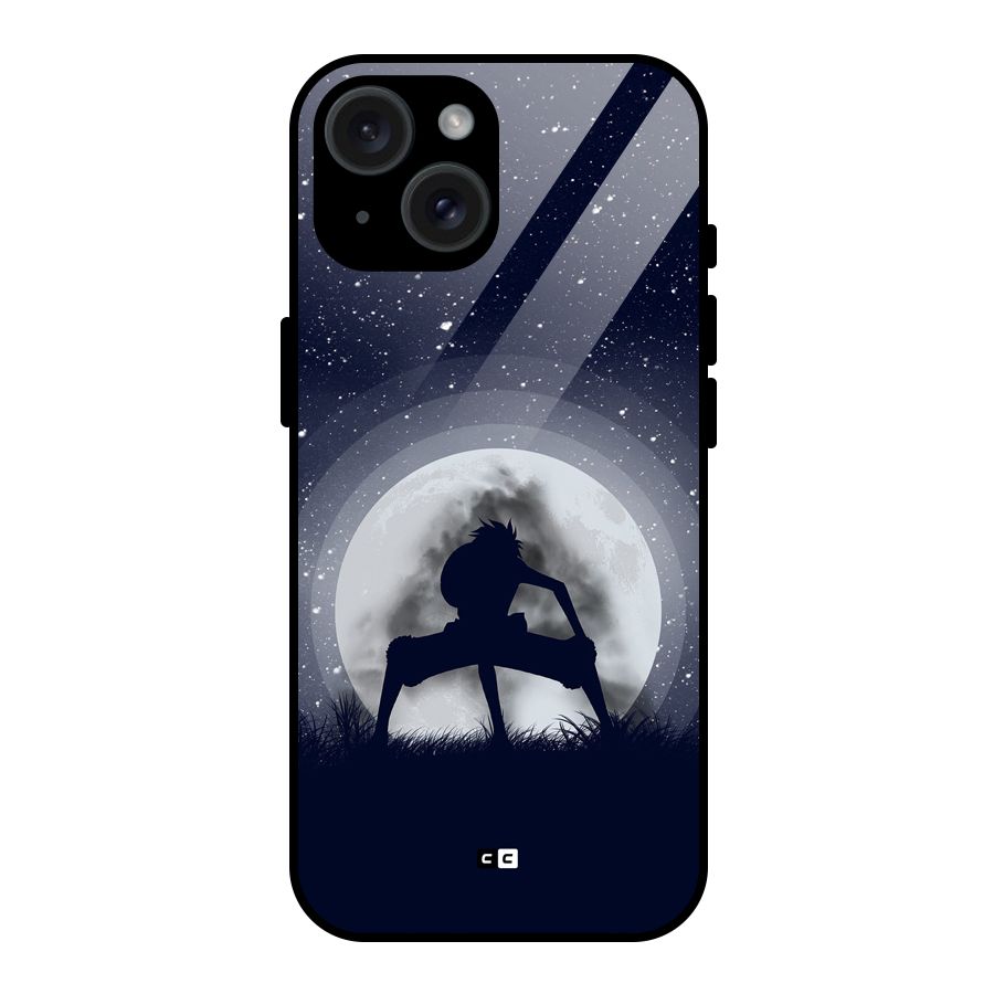 Luffy Gear Second Glass Back Case for iPhone 15