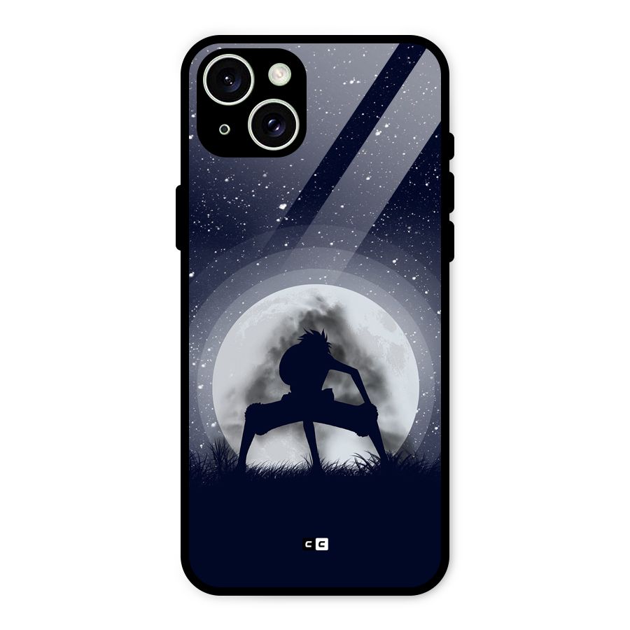Luffy Gear Second Glass Back Case for iPhone 15 Plus