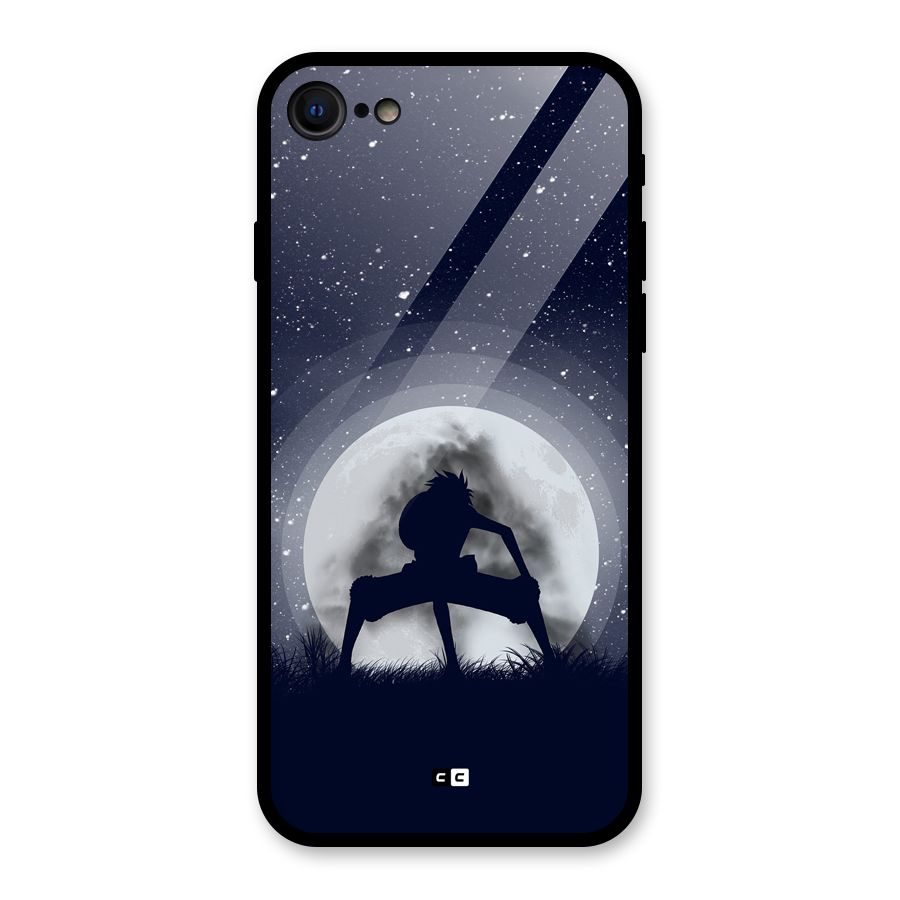 Luffy Gear Second Glass Back Case for iPhone 8