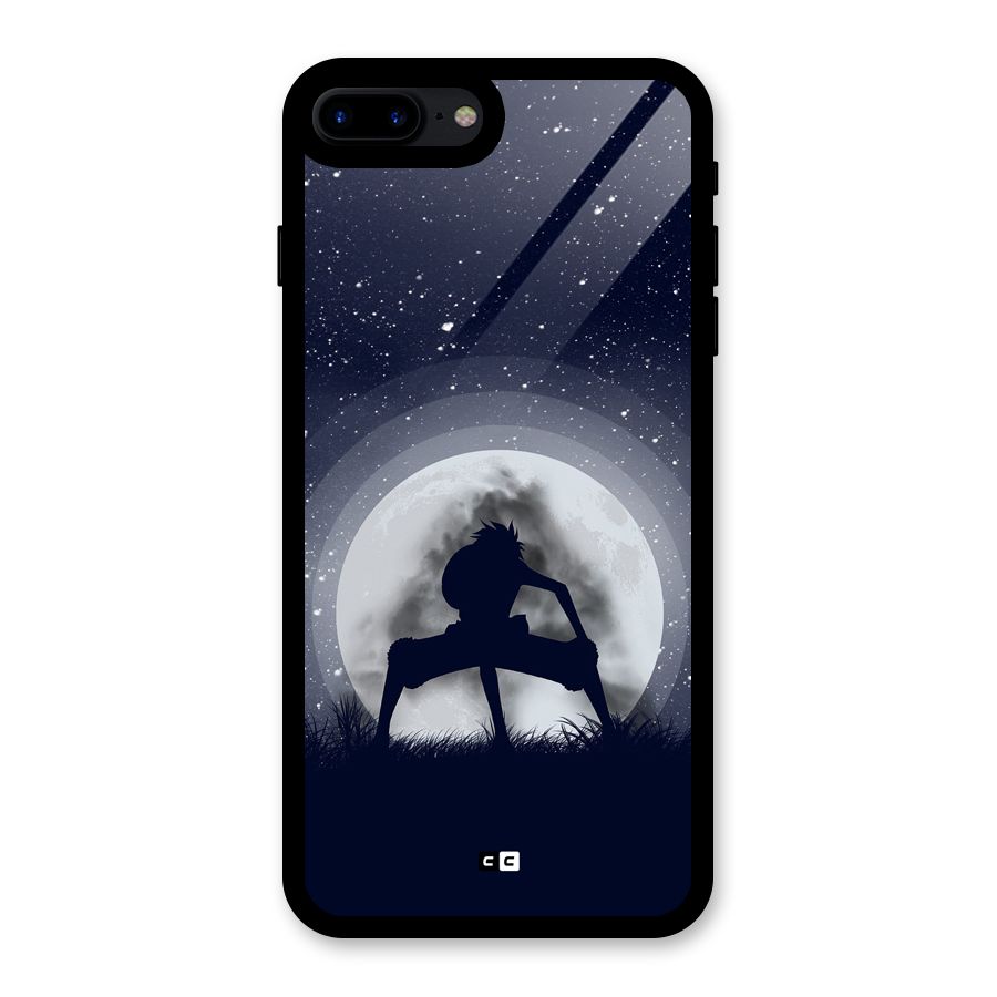 Luffy Gear Second Glass Back Case for iPhone 8 Plus
