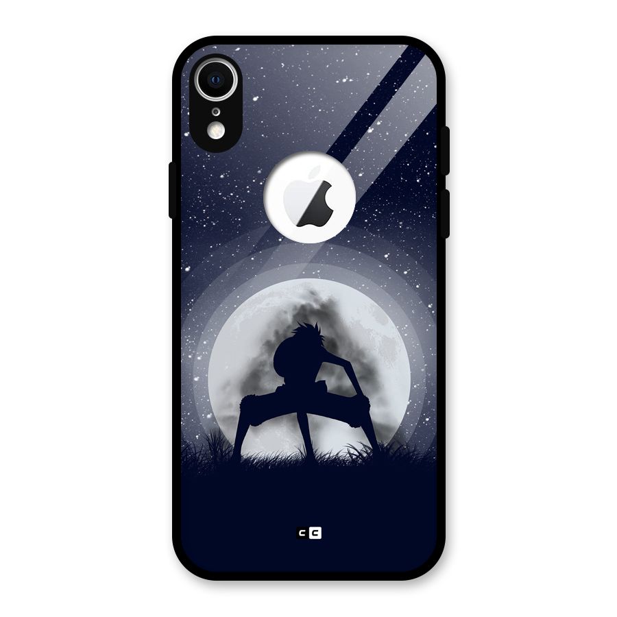 Luffy Gear Second Glass Back Case for iPhone XR Logo Cut