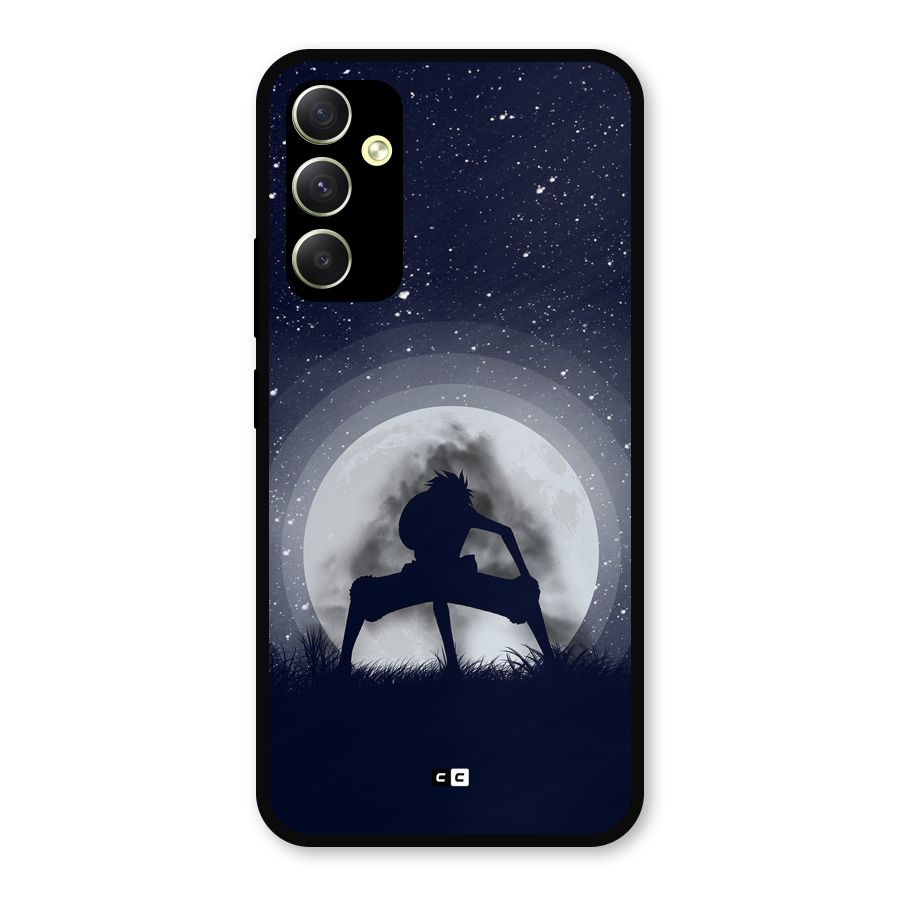 Luffy Gear Second Metal Back Case for Galaxy A34