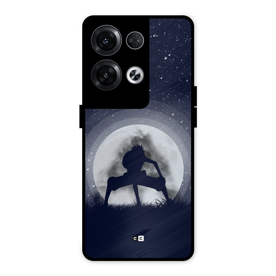 Luffy Gear Second Metal Back Case for Oppo Reno8 Pro 5G