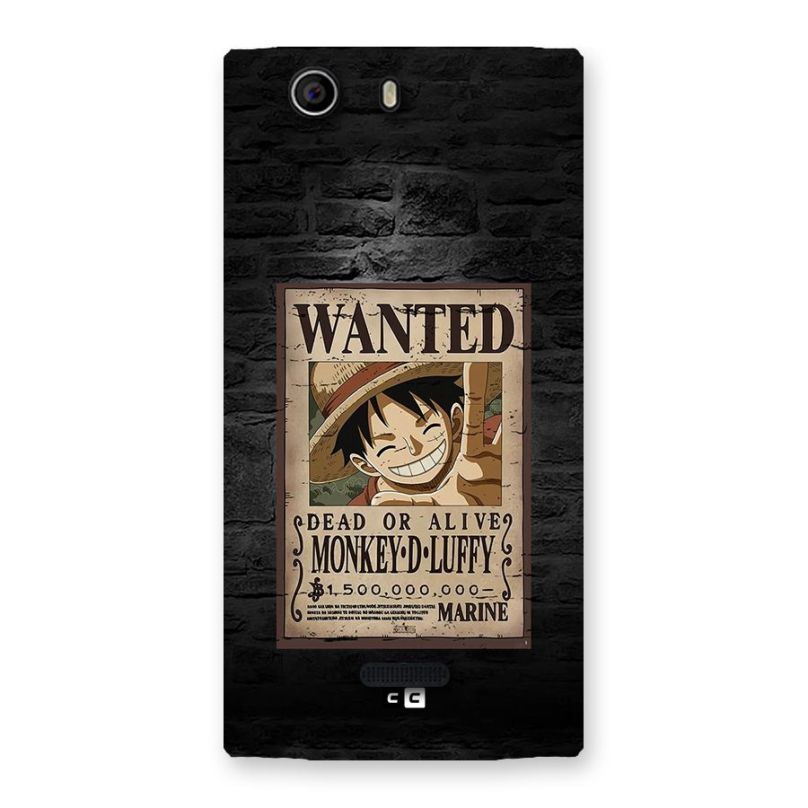 Luffy Wanted Back Case for Canvas Nitro 2 E311