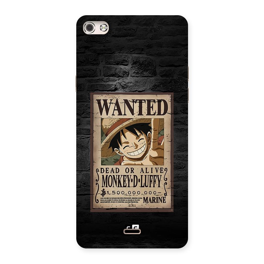 Luffy Wanted Back Case for Canvas Silver 5