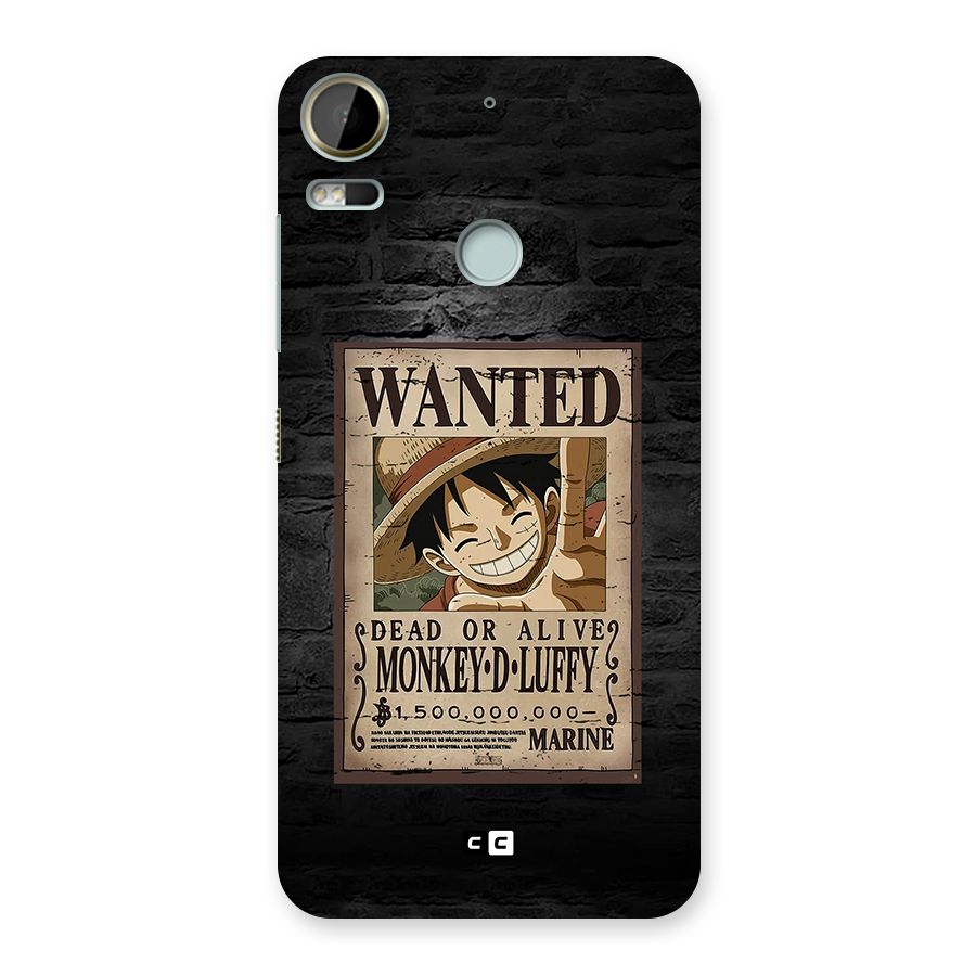 Luffy Wanted Back Case for Desire 10 Pro