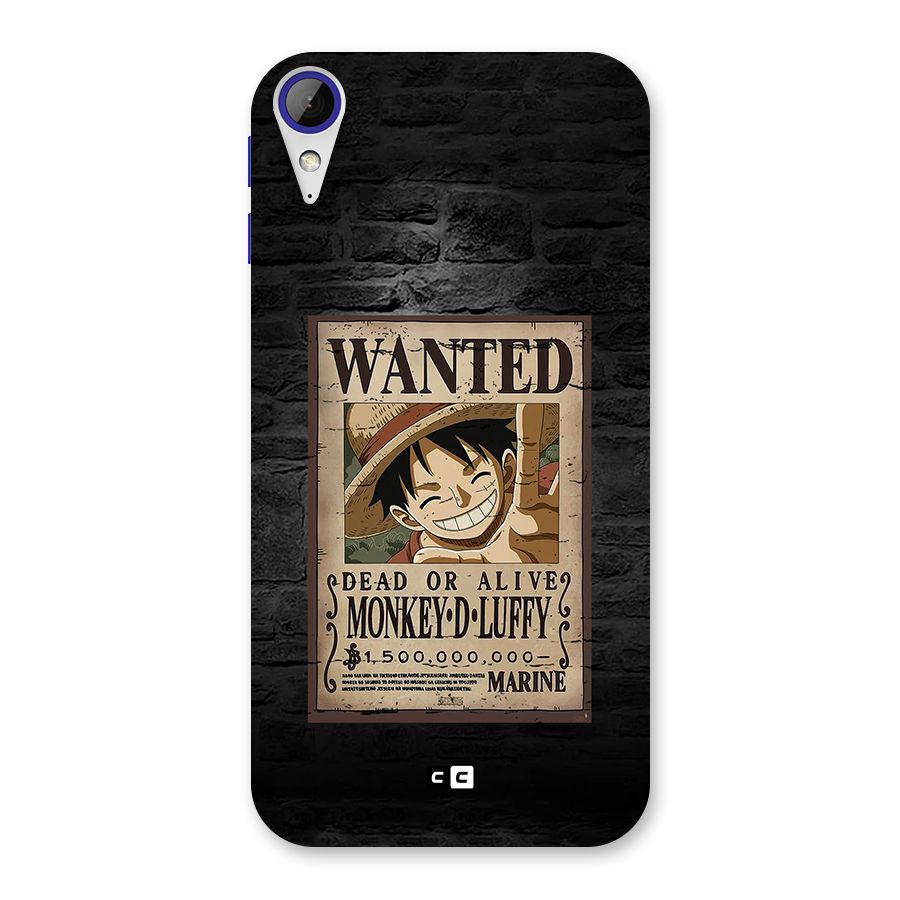 Luffy Wanted Back Case for Desire 830