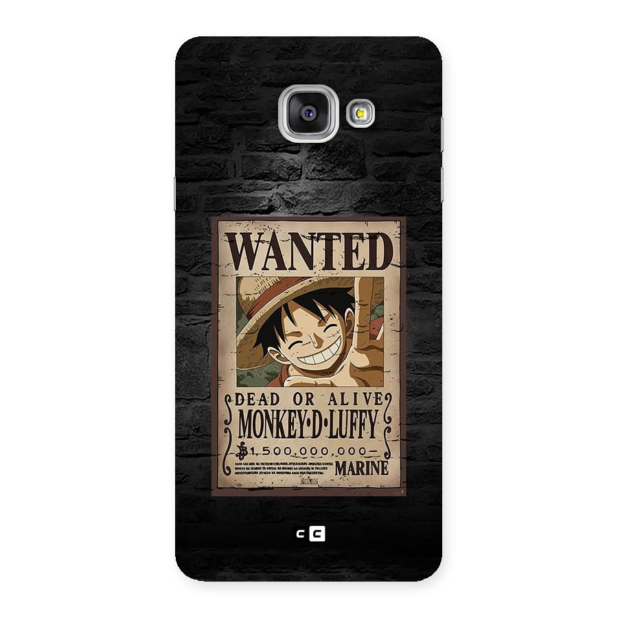 Luffy Wanted Back Case for Galaxy A7 (2016)