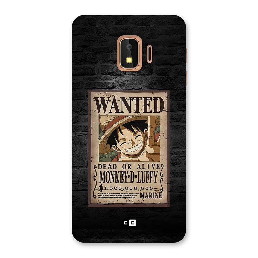 Luffy Wanted Back Case for Galaxy J2 Core
